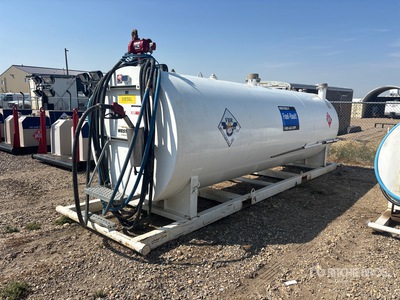 Westeel 11000 L Skid Mounted Steel Diesel Fuel Tank