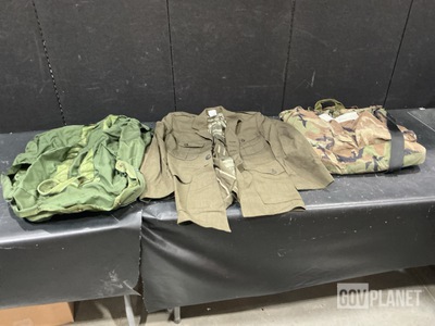 (5) Flyer's Kit Bags, (3) Flyer's Helmet Bags & Assorted Items