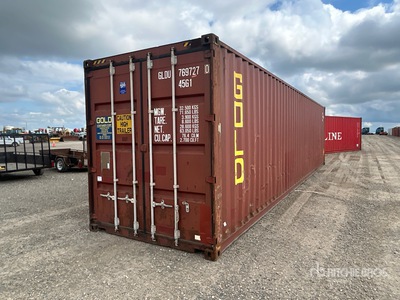 40 ft High Cube 8 ft wide x 9.6 ft Storage Container