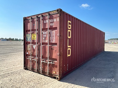 40 ft High Cube 8 ft wide x 9.6 ft Storage Container