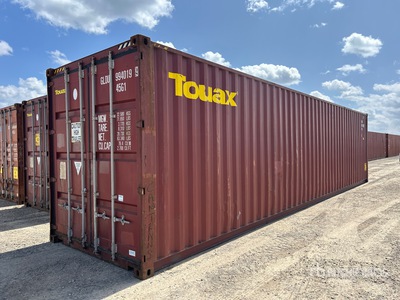 2013 40 ft High Cube Storage Container