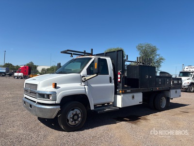 2006 Chevy C4500 4x2 Flatbed Truck