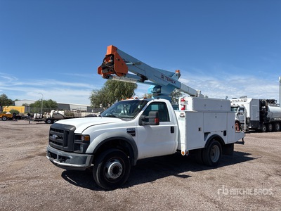 2007 Terex Hi Ranger LT38 38 ft on 2008 Ford F-550 XL 4x2 Camión con Canastilla
