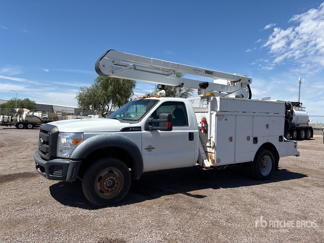 2012 Versalift VO36I-01 36 ft on 2012 Ford F-550 XL 4x4 Bucket Truck
