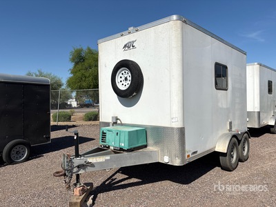 2019 ATC Quest Trailer 12 ft T/A Splice Remolque Cerrado