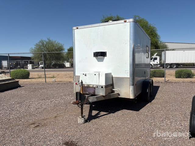 2020 ATC Quest Trailer 12 ft T/A Splice Trailer Enclosed Trailer