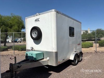 2018 ATC Quest Trailer 12 ft T/A Splice Trailer Enclosed Trailer