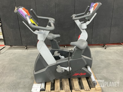 (2) Life Fitness Exercise Bikes