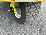 Chassis Lift with Left Rear Tire