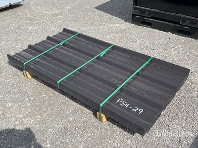 Quantity of (50) 2025 Kit Containers Steel R Panel 6 ft x 3 ft