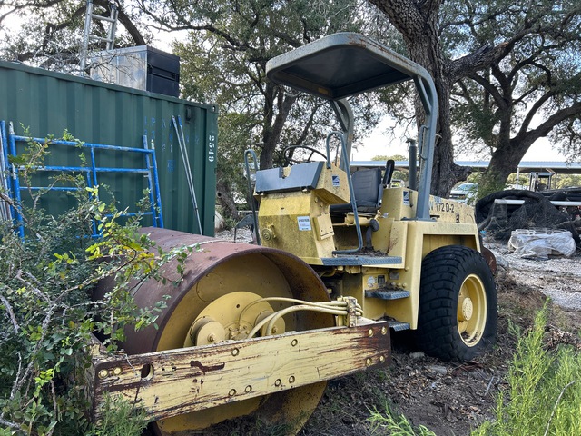 1996 Bomag BW172D-2 Smooth Drum Compactor (Inoperable) 1996 Bomag BW172D-2 Smooth Drum Compactor (Inoperable)