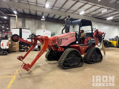 2011 (unverified) Ditch Witch RT115 Tracked Front Cable Reel Attachment, Rear Plow Vibrating Aratro a fune