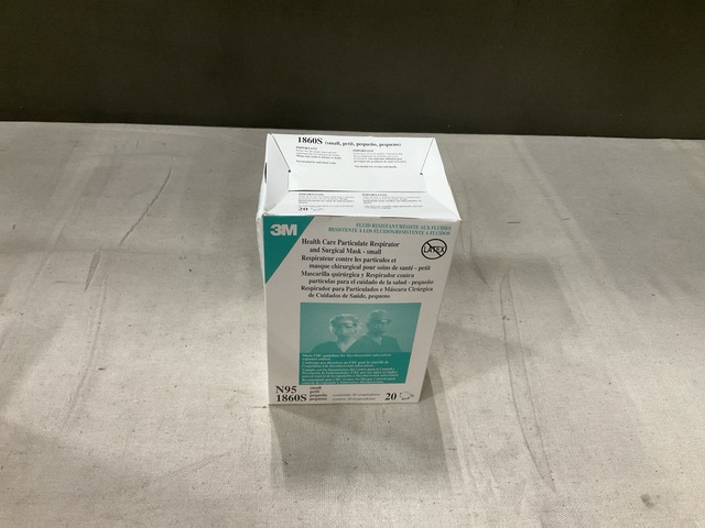 (85) Boxes of 3M N95 1860S Surgical Masks (85) Boxes of 3M N95 1860S Surgical Masks