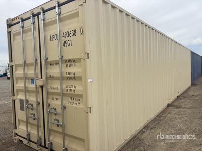 2026 40 ft High Cube Storage Container (Unused)