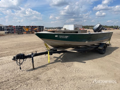 Road Runner  14 ft S/A Remorque à bateau