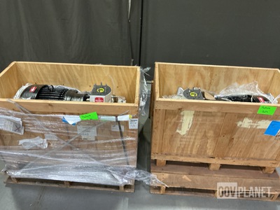 (2) Sims Pump 3X2-8 Water Pumps w/Motors