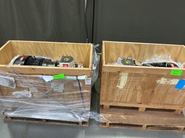 (2) Sims Pump 3X2-8 Water Pumps w/Motors
