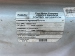 Engine with Emission Control Label