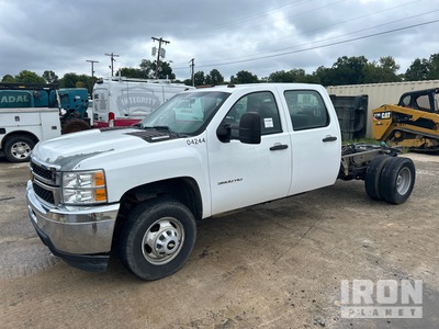 2012 Chevrolet 3500 4x2 Crew Cab Cab and Chassis (Inoperable)