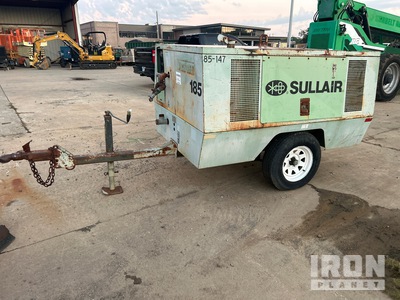 Sullair 185 DPQ JD 185 cfm Mobile Luchtcompressor