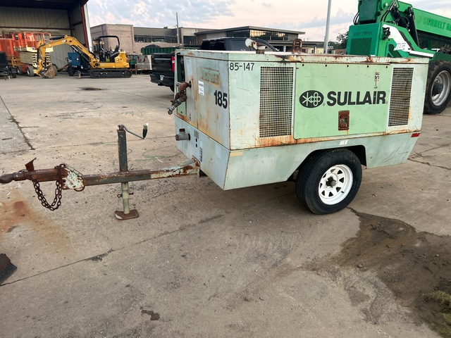 1994 Sullair 185 DPQ JD 185 cfm Mobile Air Compressor