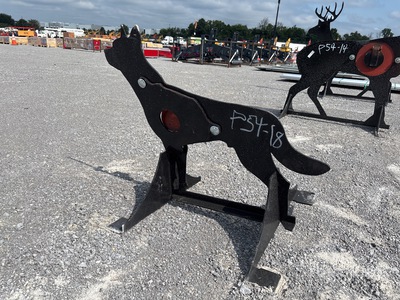 2025 Kit Containers AR500ATCOYOTE Shooting Target