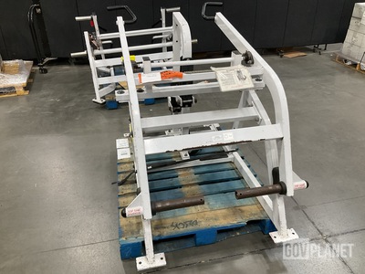 (1) Hammer Strength Seated Dip & (1) Ground Base Squat/Lung Machines
