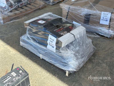 Quantity of (4) 1 Gauge 25 ft Heavy Duty Booster Cable