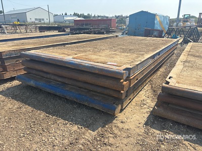 Quantity of (4) 8 ft x 20 ft Mats