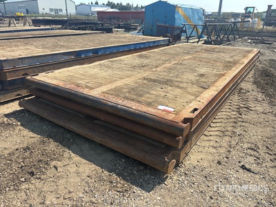 Quantity of (3) 8 ft x 20 ft Mats