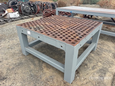5 ft x 5 ft Steel Table