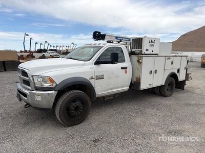 2018 Ram 5500 4x4 Camion de servicios
