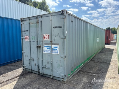 40 ft Standard Conteneur de stockage