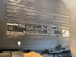Motor with Emission Label
