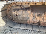 Undercarriage with Left Track Tensioner