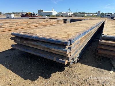Quantity of (6) 8 ft x 40 ft Maty