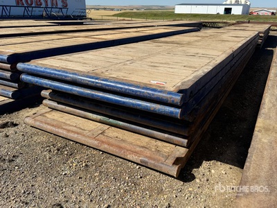 Quantity of (6) 8 ft x 40 ft Maty