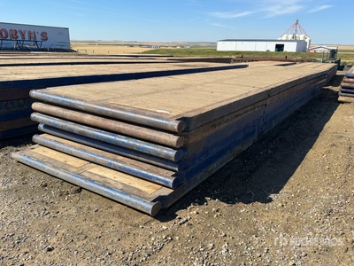 Quantity of (6) 8 ft x 40 ft Maty