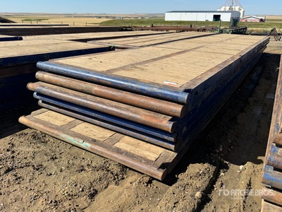 Quantity of (6) 8 ft x 40 ft Maty