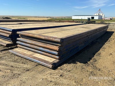 Quantity of (6) 8 ft x 40 ft Maty