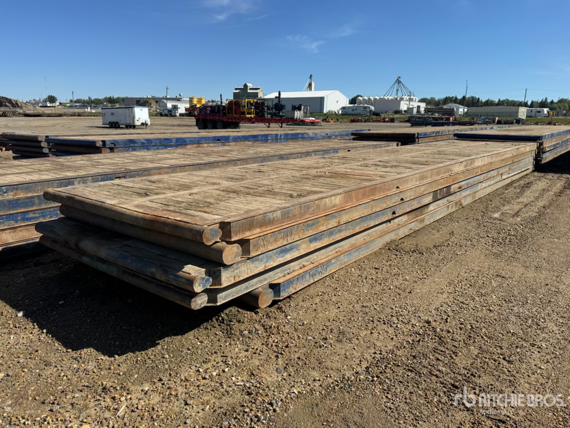Quantity of (5) 8 ft x 40 ft Rig Mats