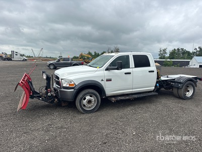 2011 Dodge Ram 4500 4x4 Crew Cab Camión transportador versátil