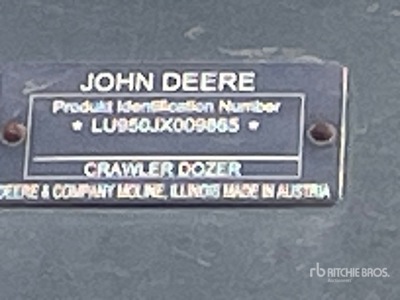 2008 John Deere 950J Spycharka gąsienicowa