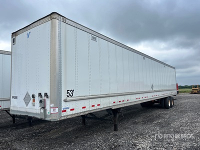 2015 Vanguard CVXP 53 ft x 102 in T/A Van Trailer