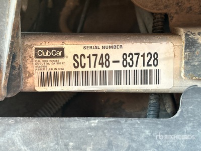 2017 Club Car Golf Cart