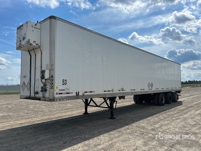 2006 Manac 53 ft x 102 in Tri/A Heated Van Trailer