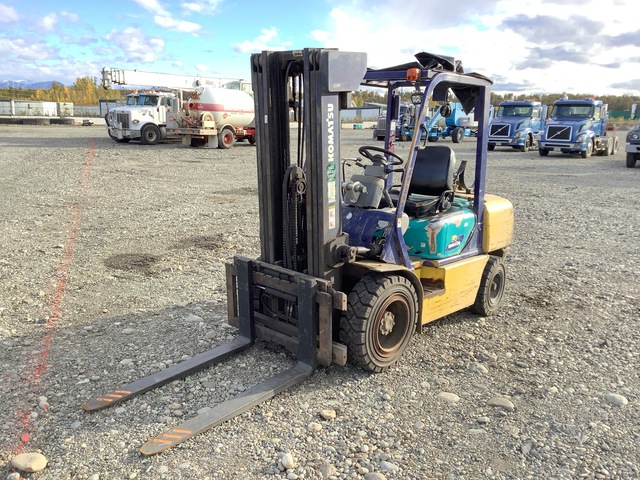 2001 Komatsu FG30HT-12 4800 lb Pneumatic Tire Forklift