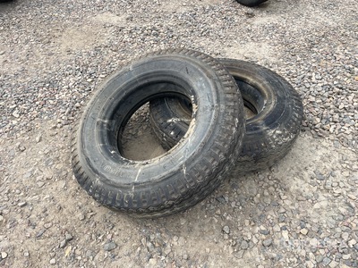 Quantity of (2) Samson 10.00-20 Tires (Unused)