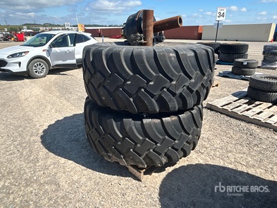 Quantity of (2) BKT 650/65R30.5 Équipements pour pneus