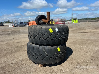 Quantity of (2) BKT 650/65R30.5 Équipements pour pneus